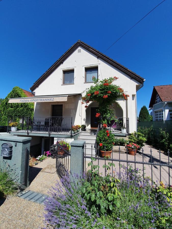 FaDóra Apartman Tihany Exterior foto